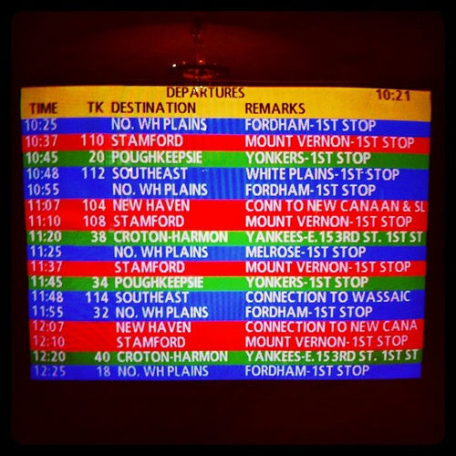 mta metro north schedule